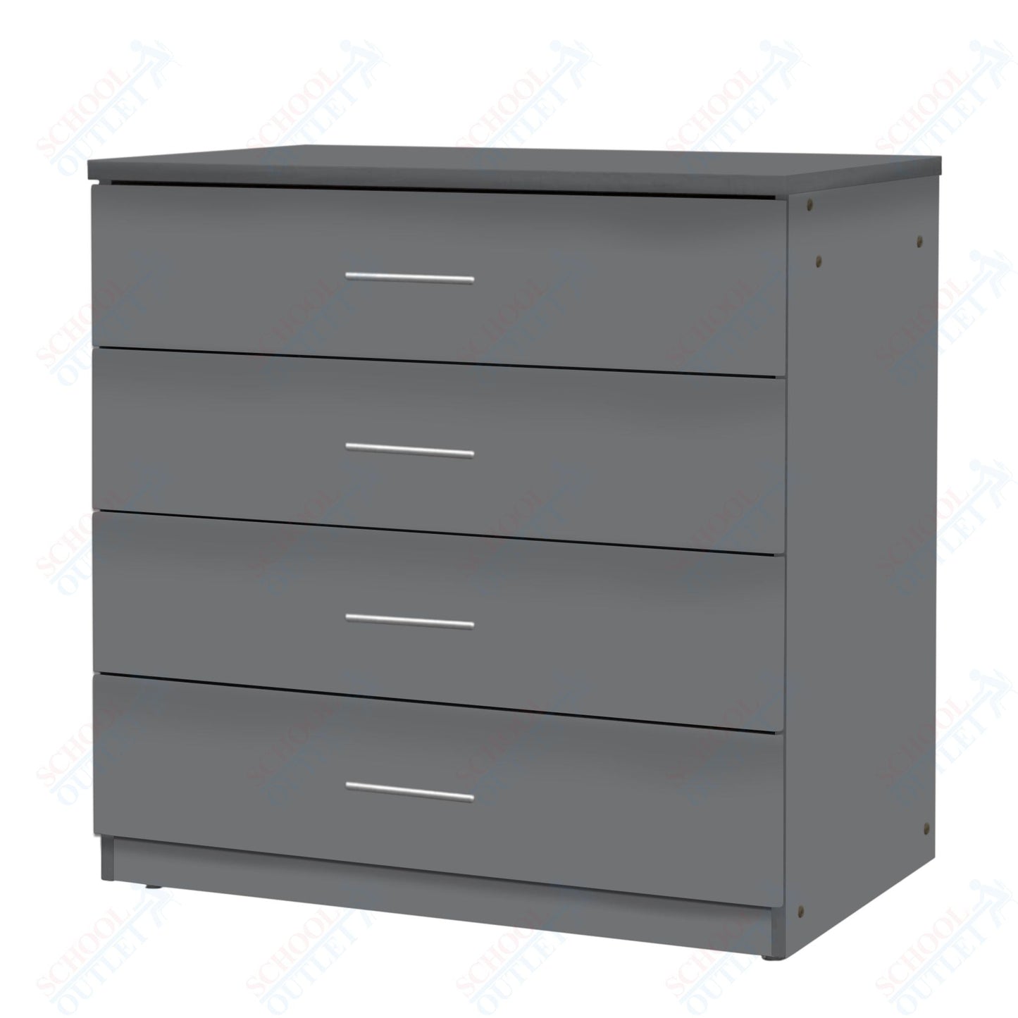 Marco Mobile Base Casegoods Cabinet with 4 Drawers - 36"H x 48"W (3303 - 48363) - SchoolOutlet