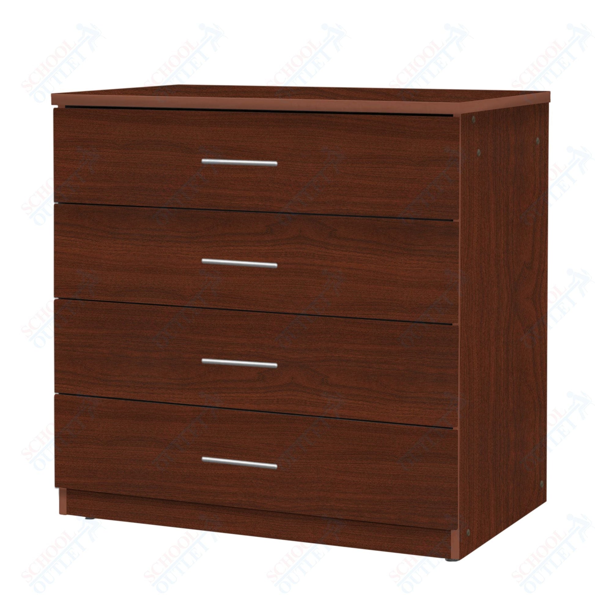 Marco Mobile Base Casegoods Cabinet with 4 Drawers - 36"H x 48"W (3303 - 48363) - SchoolOutlet