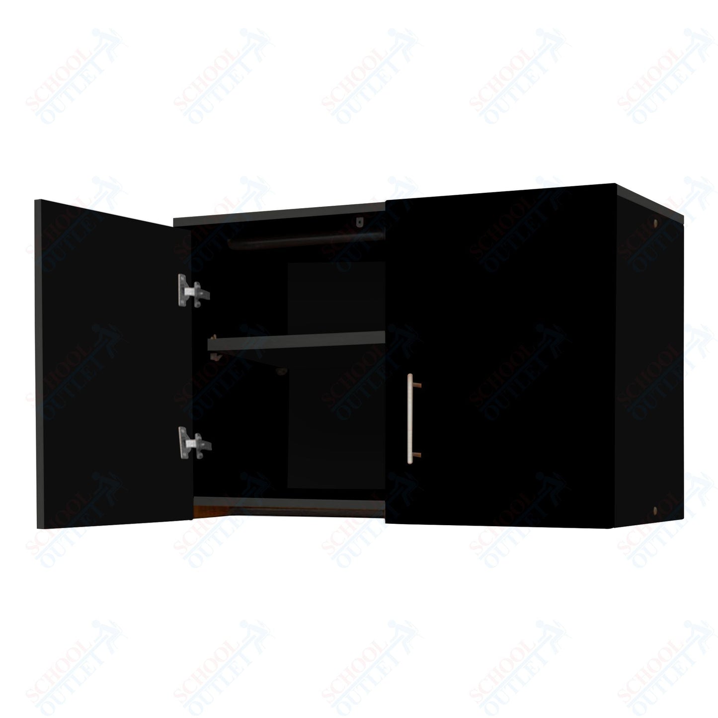 Marco Mobile Base Casegoods Wall Cabinet with 2 Doors, 1 Adjustable Shelf - 24"H x 36"W (3321 - 36241) - SchoolOutlet