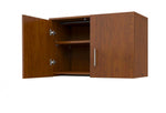 Marco Mobile Base Casegoods Wall Cabinet with 2 Doors, 1 Adjustable Shelf - 24