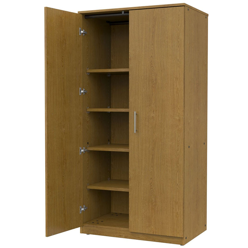 Marco Mobile General Storage Tall Cabinet with Doors, 4 Adjustable Shelves - 72"H x 36"W x 30"D (3331 - 36724) - SchoolOutlet