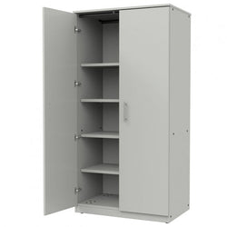 Marco Mobile General Storage Tall Cabinet with Doors, 4 Adjustable Shelves - 72"H x 48"W x 24"D (3331-48723)