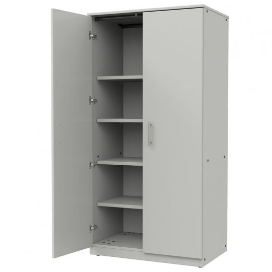 Marco Mobile General Storage Tall Cabinet with Doors, 4 Adjustable Shelves - 72"H x 48"W x 24"D (3331 - 48723) - SchoolOutlet
