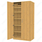 Marco Mobile General Storage Tall Cabinet with Doors, 5 Adjustable Shelves - 84