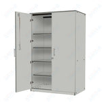 Marco Mobile Tall Cabinet, Doors, 1 Fixed, 3 Adjustable Shelves - 72