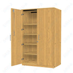 Marco Mobile Tall Cabinet, Doors, 1 Fixed, 3 Adjustable Shelves - 72