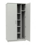 Marco Mobile Wardrobe, Doors, 1 Fixed and 4 Adjustable Shelves, Hanger Rod - 72