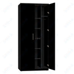 Marco Mobile Wardrobe, Doors, 1 Fixed and 4 Adjustable Shelves, Hanger Rod - 72