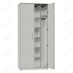 Marco Mobile Wardrobe, Doors, 1 Fixed and 4 Adjustable Shelves, Hanger Rod - 72