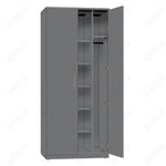 Marco Mobile Wardrobe, Doors, 1 Fixed and 4 Adjustable Shelves, Hanger Rod - 72