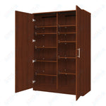 Marco Mobile Tall Cabinet Divider with Doors, 10 Adjustable Shelves - 84