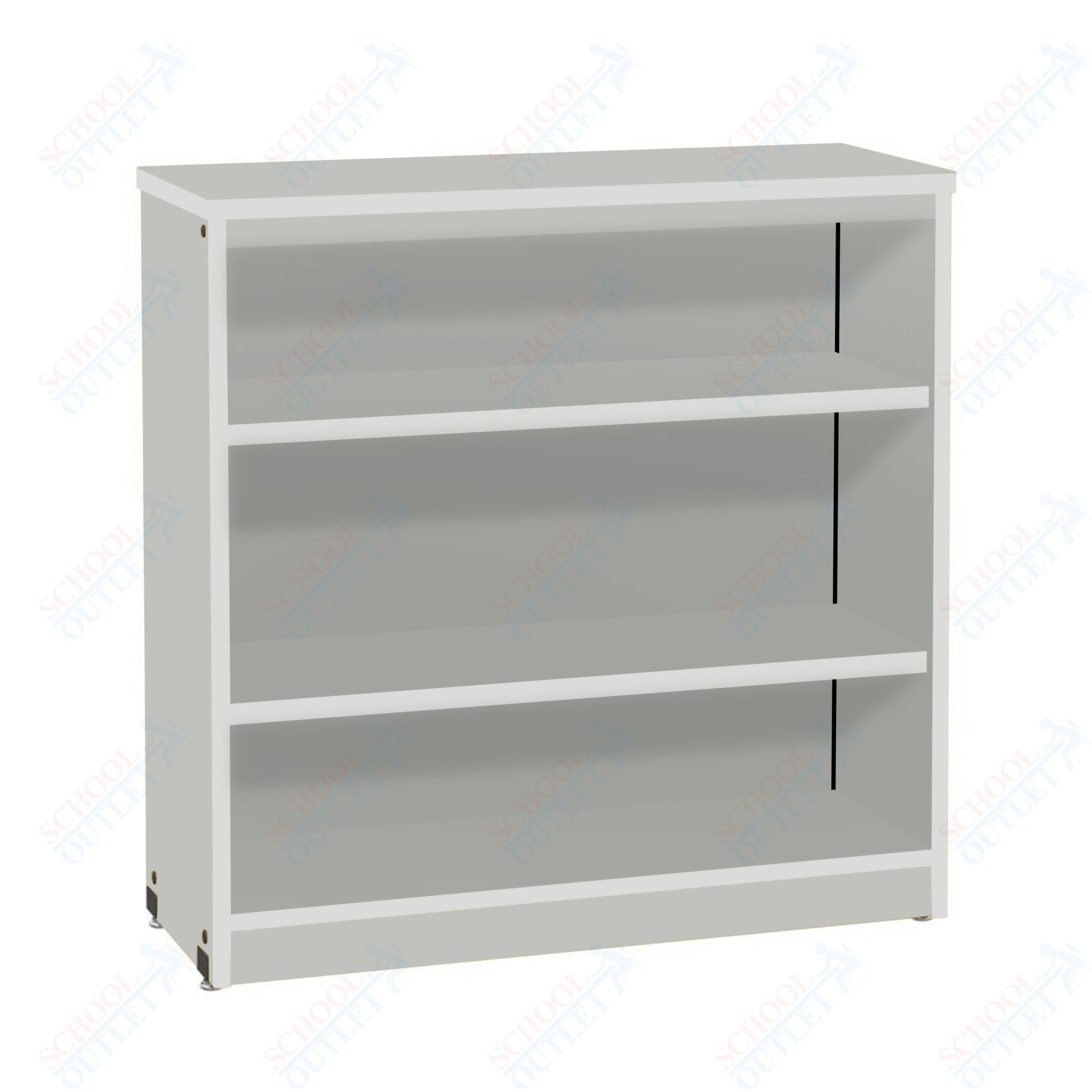 Marco 3500 Series 4 Shelf Bookcase with 2 Adjustable Shelves - 36"H (3500 - 36361) - SchoolOutlet
