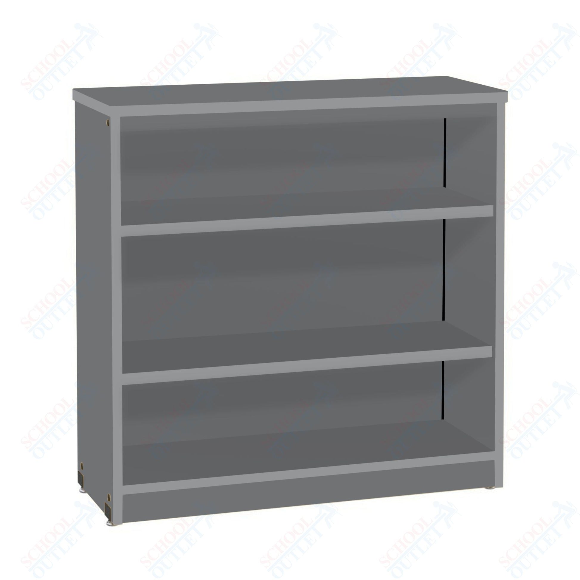 Marco 3500 Series 4 Shelf Bookcase with 2 Adjustable Shelves - 36"H (3500 - 36361) - SchoolOutlet