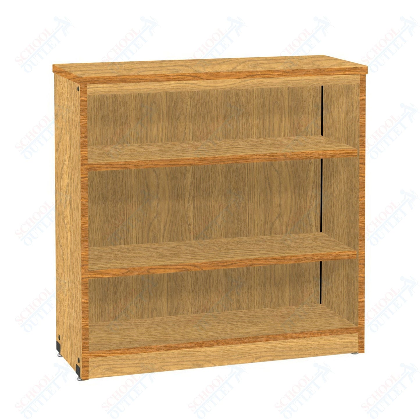 Marco 3500 Series 4 Shelf Bookcase with 2 Adjustable Shelves - 36"H (3500 - 36361) - SchoolOutlet