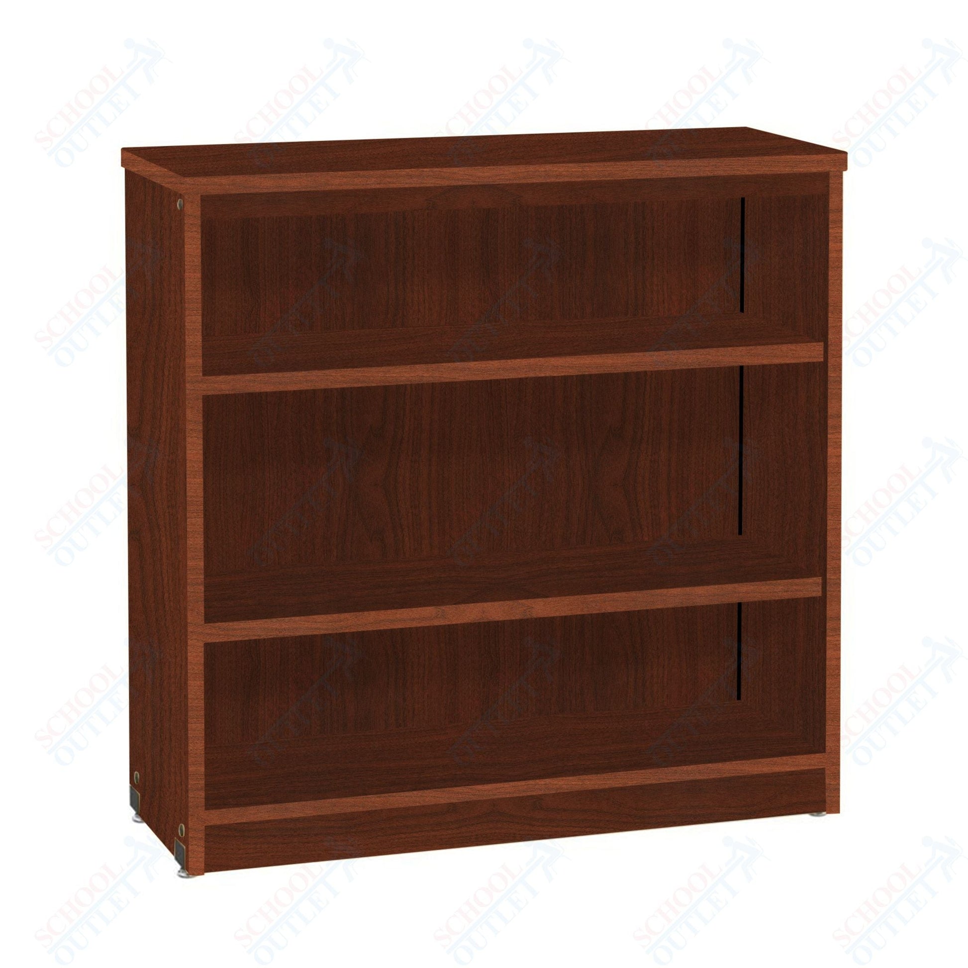 Marco 3500 Series 4 Shelf Bookcase with 2 Adjustable Shelves - 36"H (3500 - 36361) - SchoolOutlet