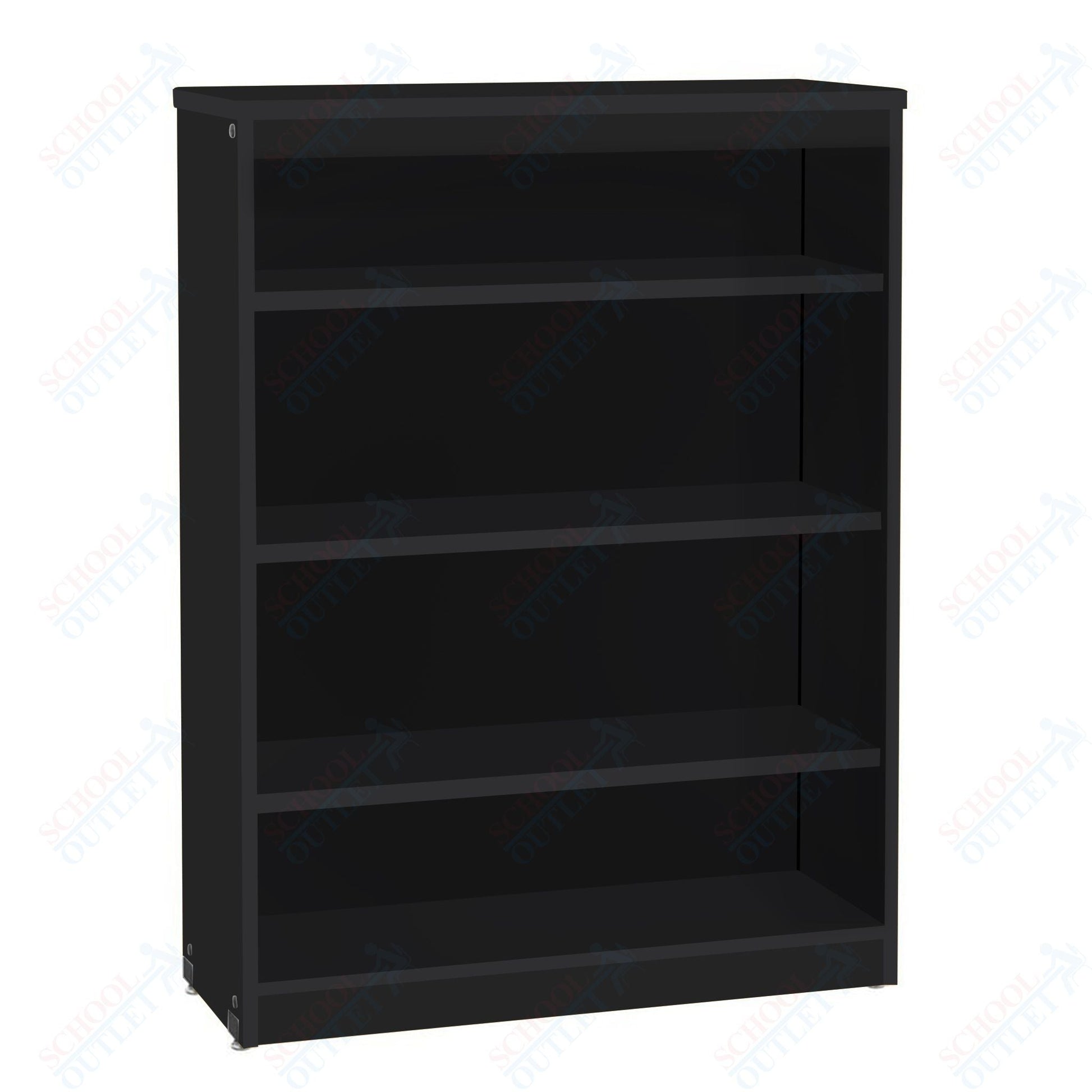 Marco 3500 Series 5 Shelf Bookcase with 3 Adjustable Shelves - 48"H (3500 - 36481) - SchoolOutlet