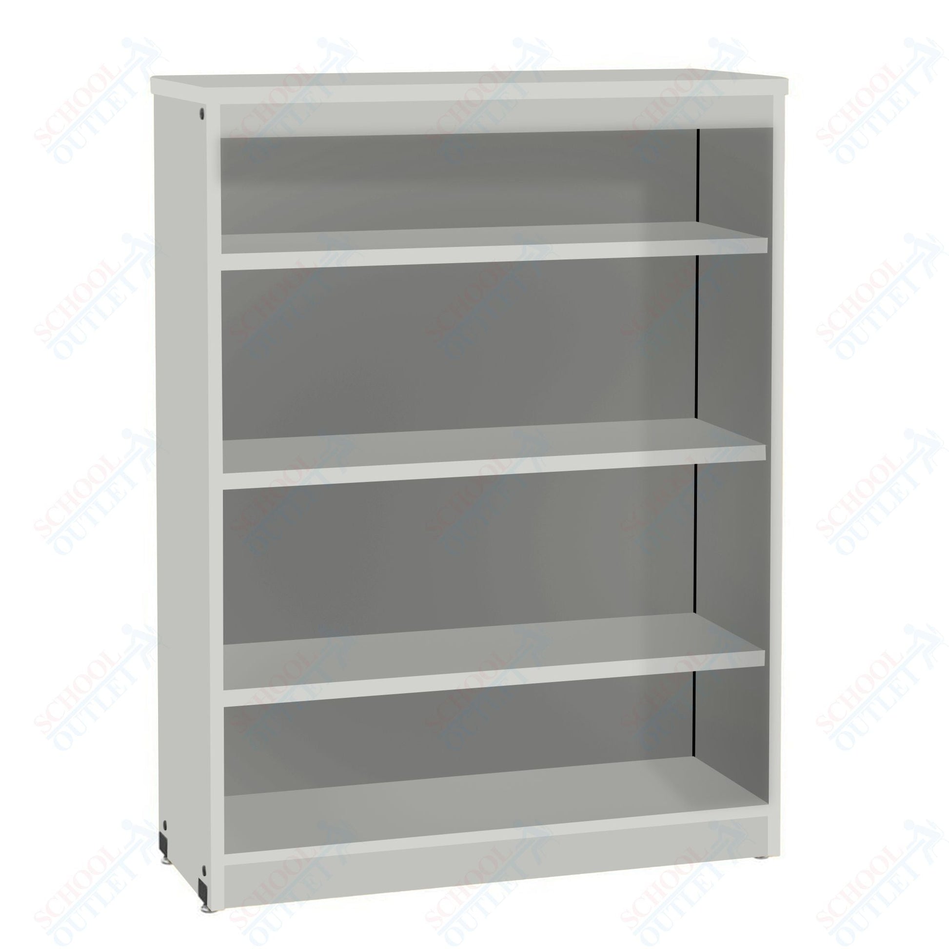 Marco 3500 Series 5 Shelf Bookcase with 3 Adjustable Shelves - 48"H (3500 - 36481) - SchoolOutlet