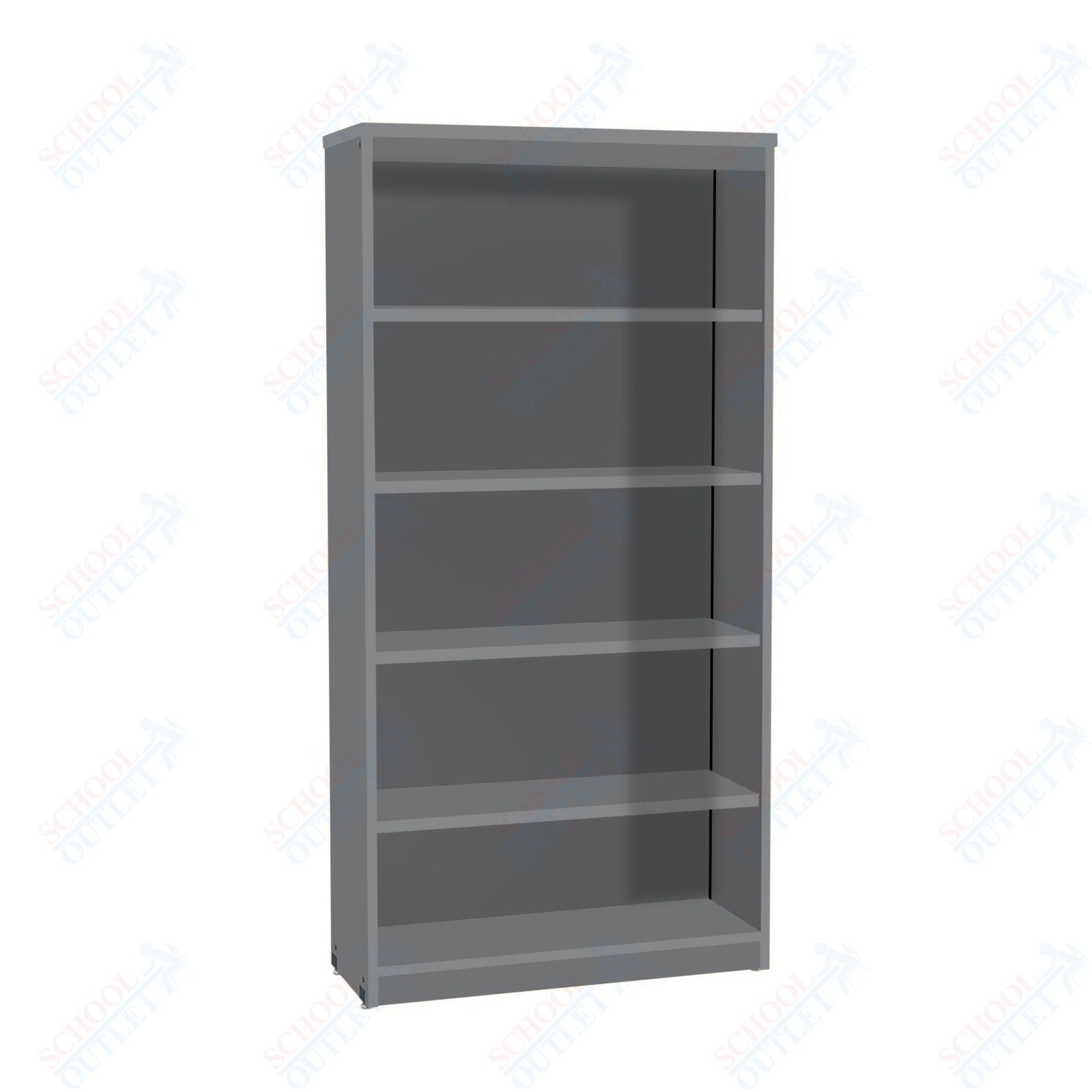 Marco 3500 Series 6 Shelf Bookcase with 4 Adjustable Shelves - 72"H (3500 - 36721) - SchoolOutlet