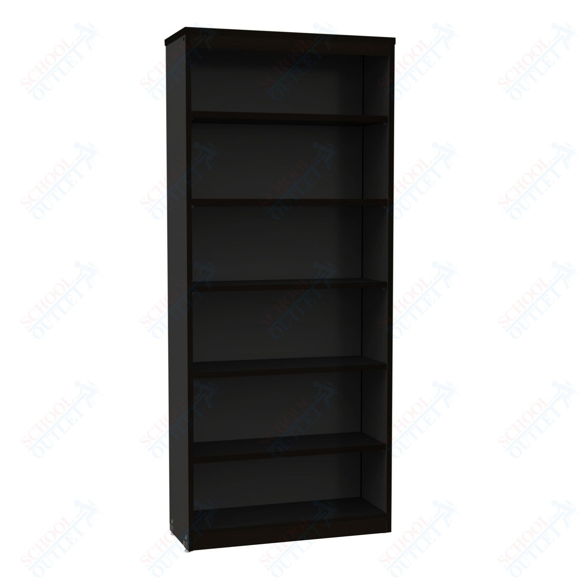 Marco 3500 Series 7 Shelf Bookcase with 5 Adjustable Shelves - 84"H (3500 - 36841) - SchoolOutlet