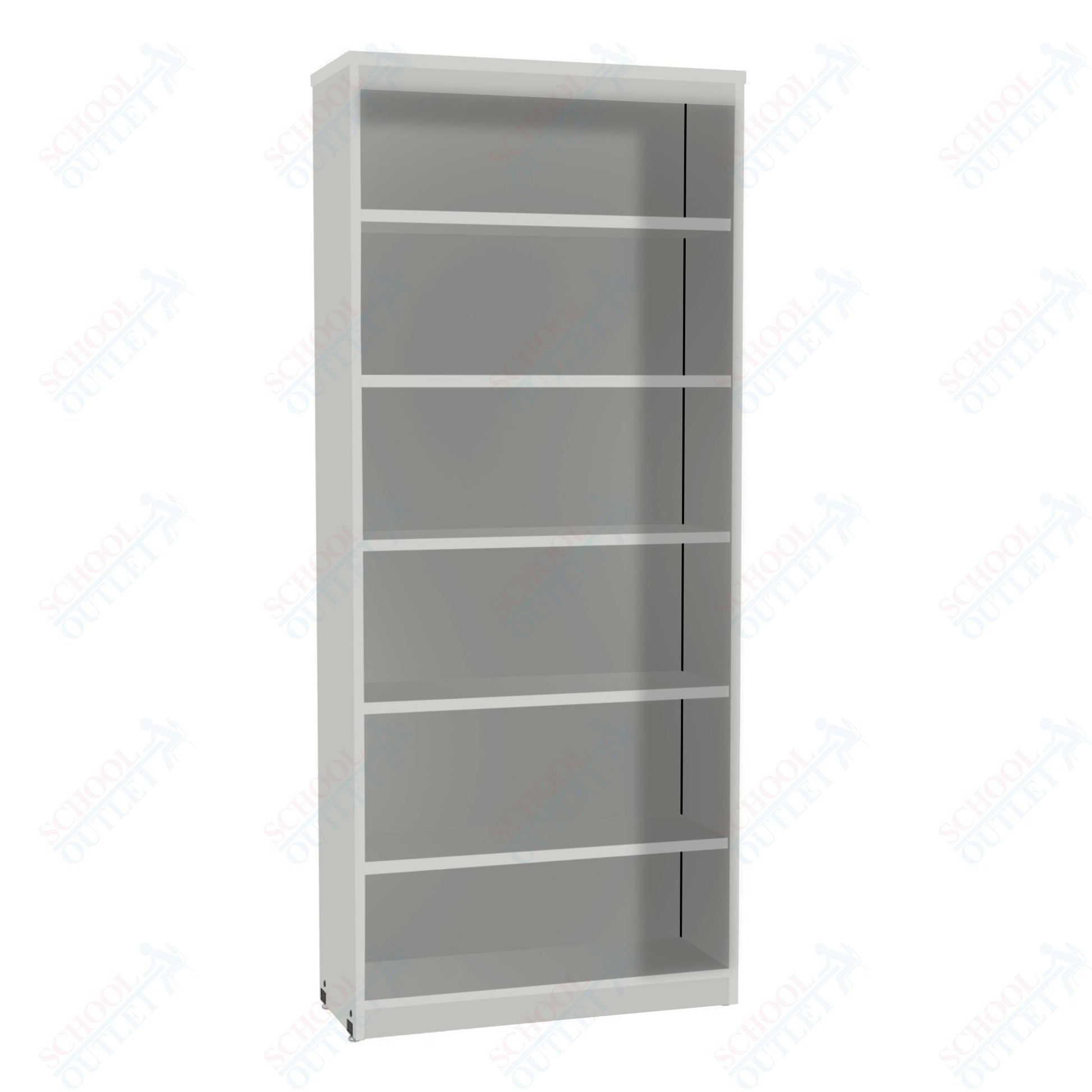Marco 3500 Series 7 Shelf Bookcase with 5 Adjustable Shelves - 84"H (3500 - 36841) - SchoolOutlet