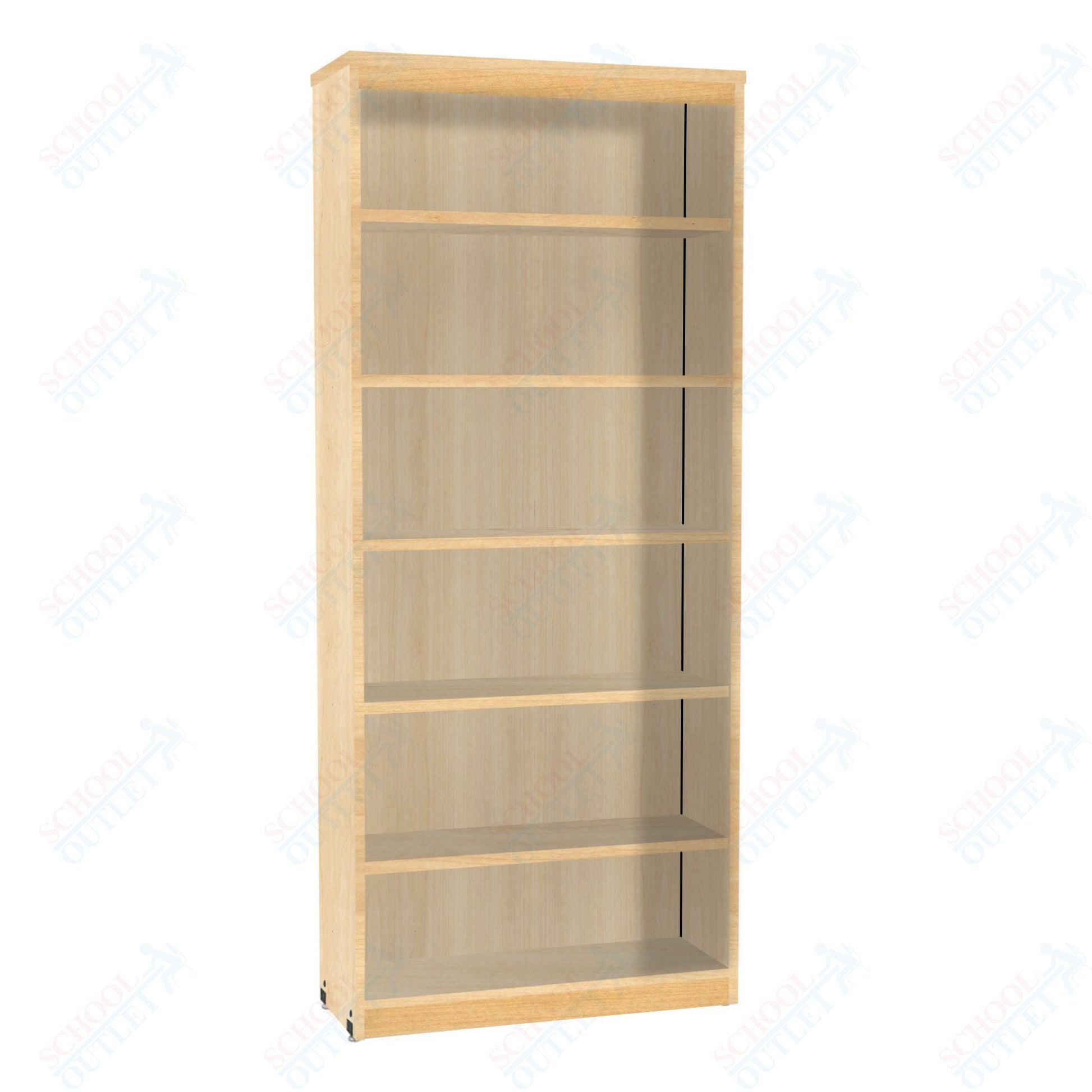 Marco 3500 Series 7 Shelf Bookcase with 5 Adjustable Shelves - 84"H (3500 - 36841) - SchoolOutlet