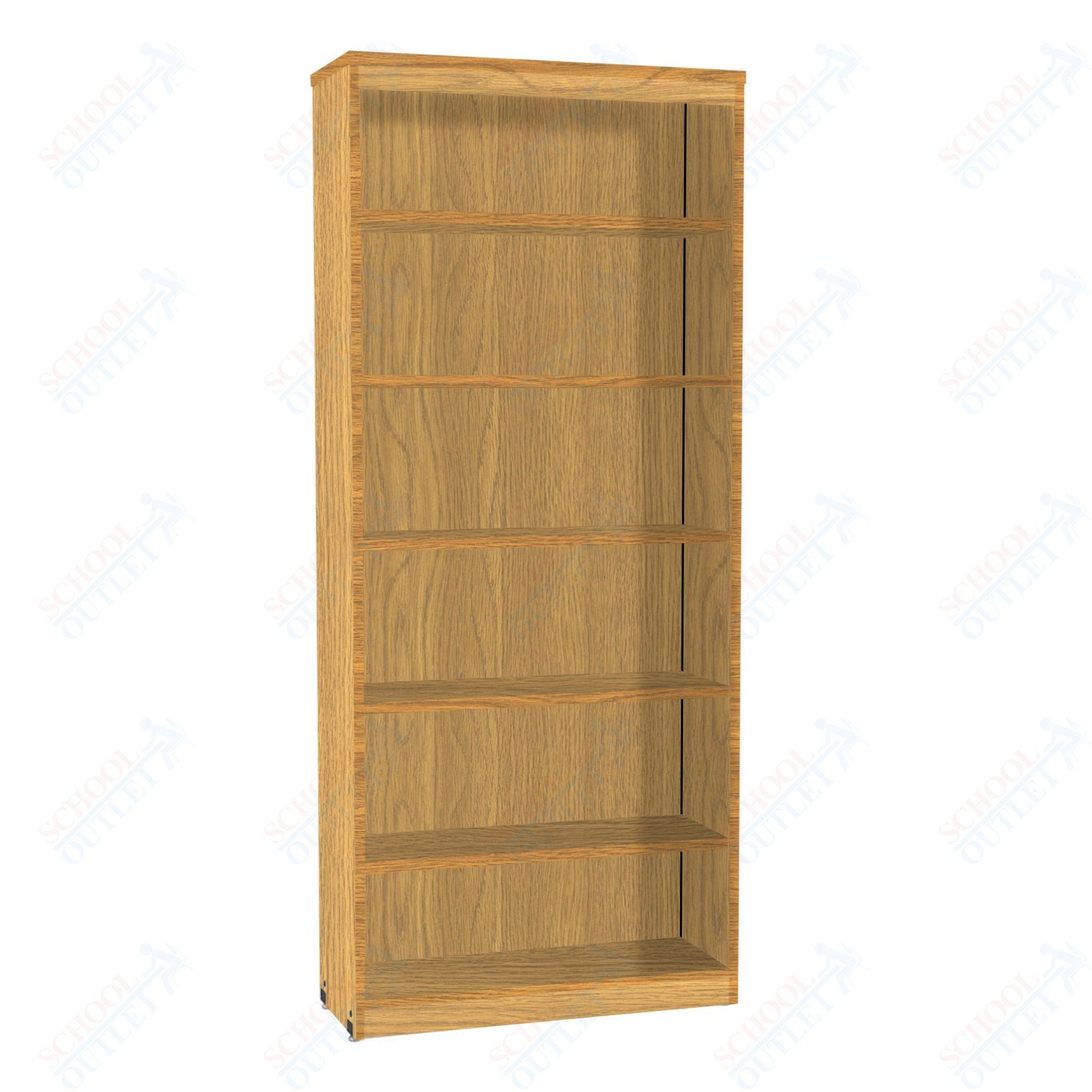 Marco 3500 Series 7 Shelf Bookcase with 5 Adjustable Shelves - 84"H (3500 - 36841) - SchoolOutlet
