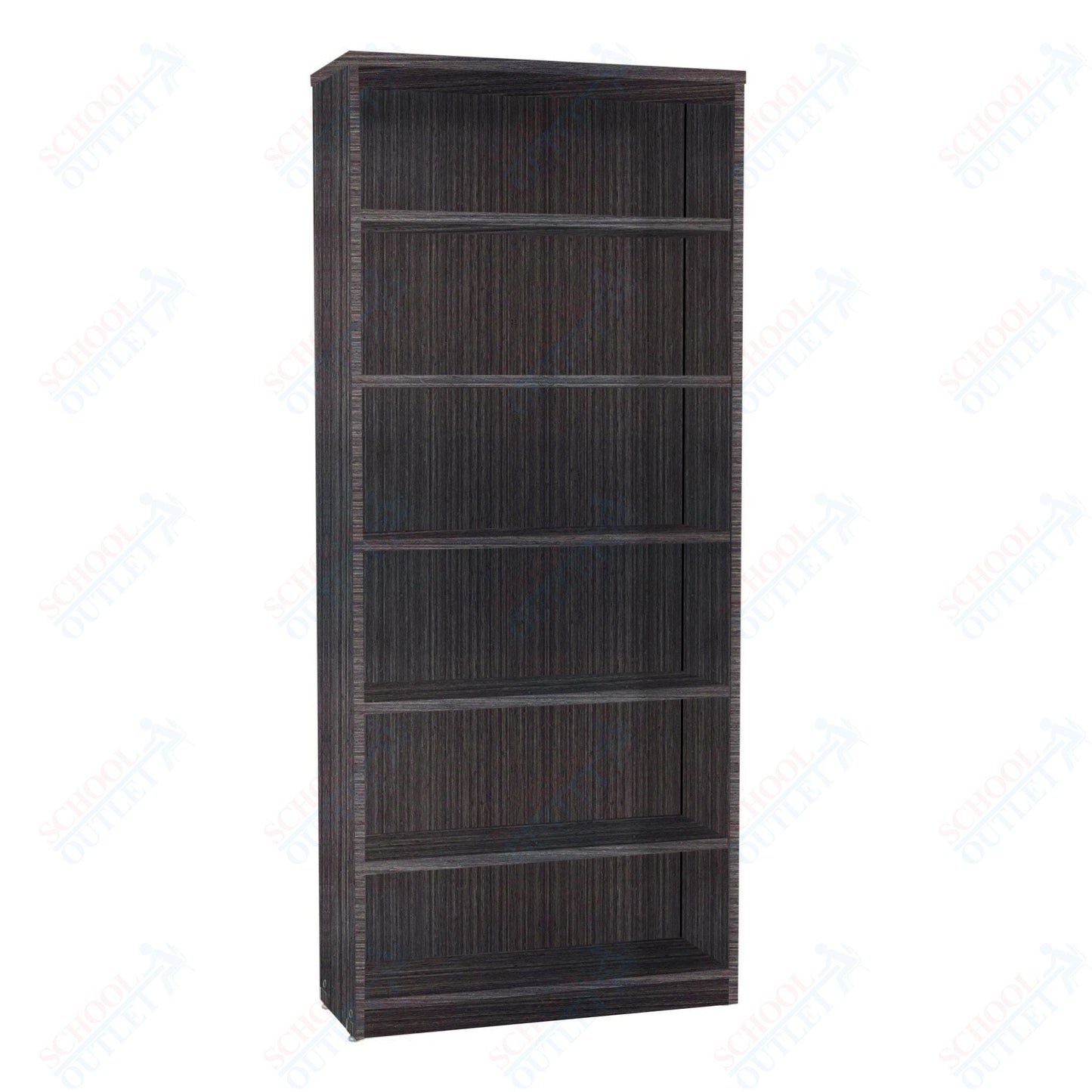 Marco 3500 Series 7 Shelf Bookcase with 5 Adjustable Shelves - 84"H (3500 - 36841) - SchoolOutlet