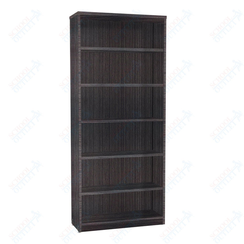 Marco 3500 Series 7 Shelf Bookcase with 5 Adjustable Shelves - 84"H (3500 - 36841) - SchoolOutlet