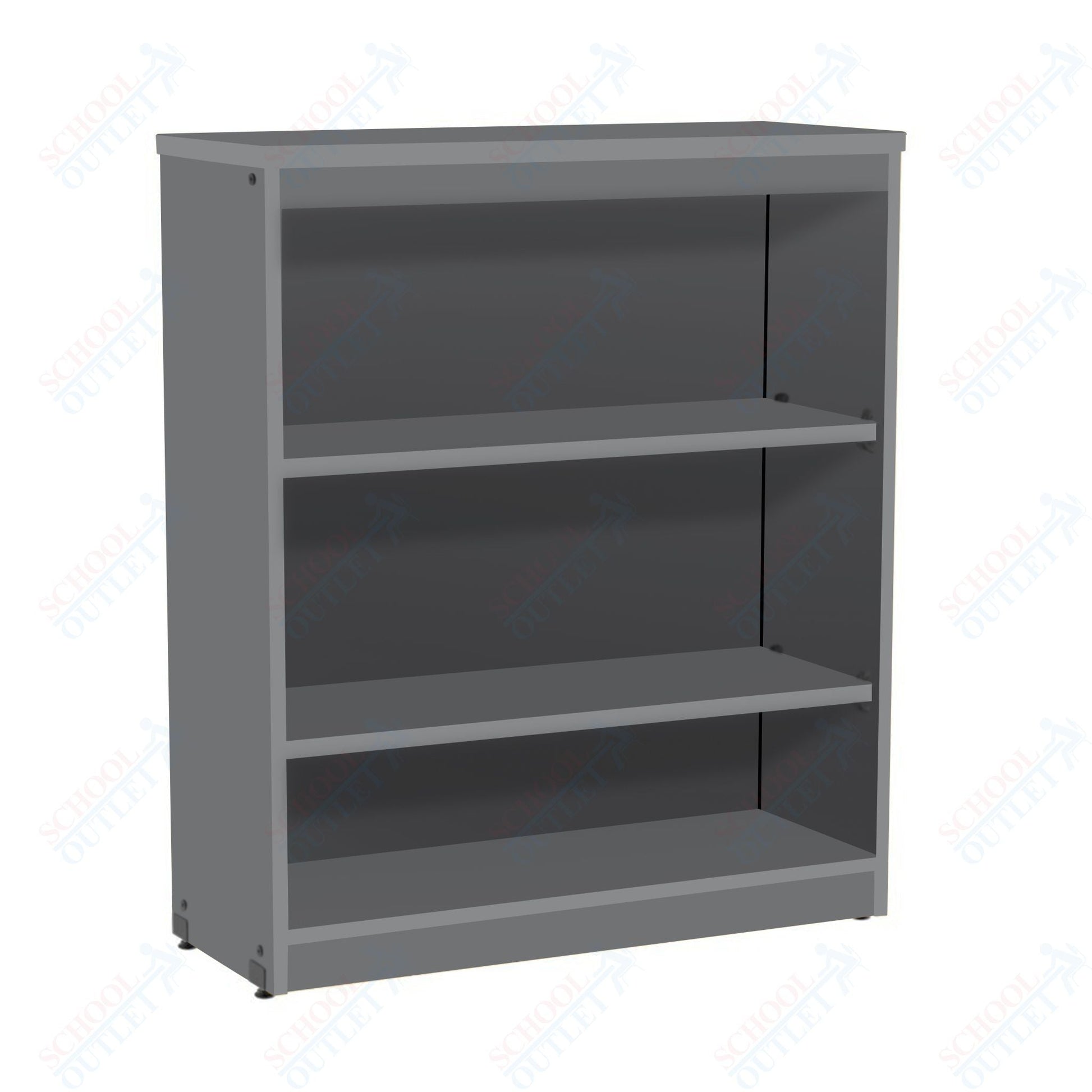 Marco 3500 Series 4 Shelf Bookcase with 2 Adjustable Shelves - 42"H (3500 - 36421) - SchoolOutlet