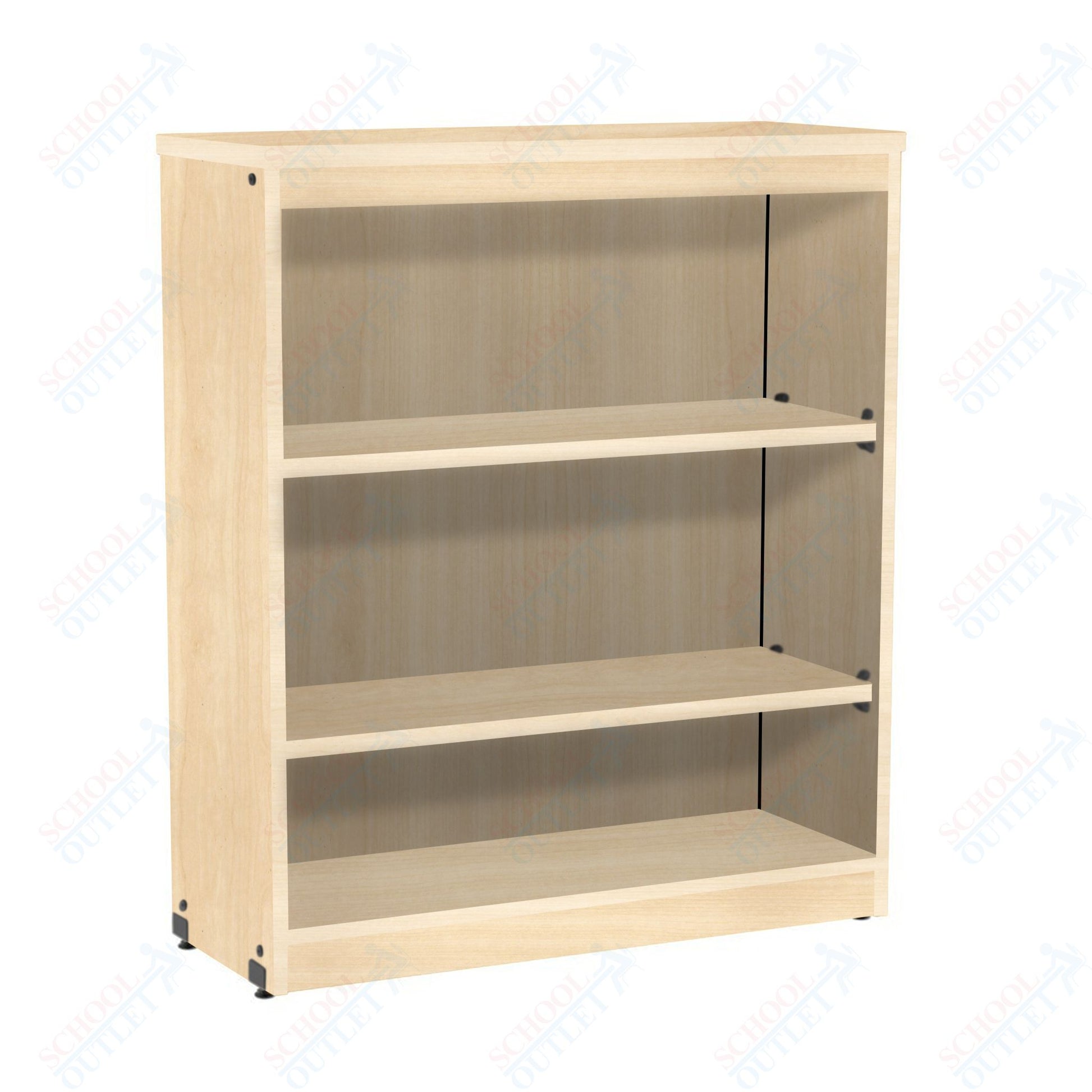 Marco 3500 Series 4 Shelf Bookcase with 2 Adjustable Shelves - 42"H (3500 - 36421) - SchoolOutlet