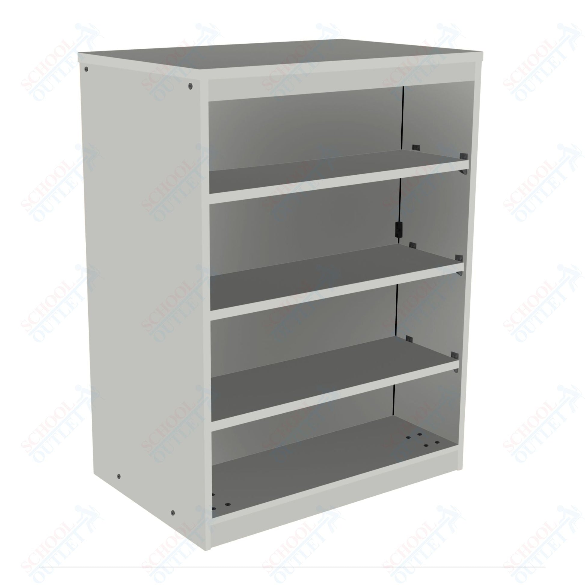 Marco 3500 Series Double Sided 10 Shelf Mobile Bookcase with 6 Adjustable Shelves - 48"H (3510 - 36483) - SchoolOutlet