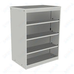 Marco 3500 Series Double Sided 10 Shelf Mobile Bookcase with 6 Adjustable Shelves - 48
