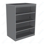 Marco 3500 Series Double Sided 10 Shelf Mobile Bookcase with 6 Adjustable Shelves - 48