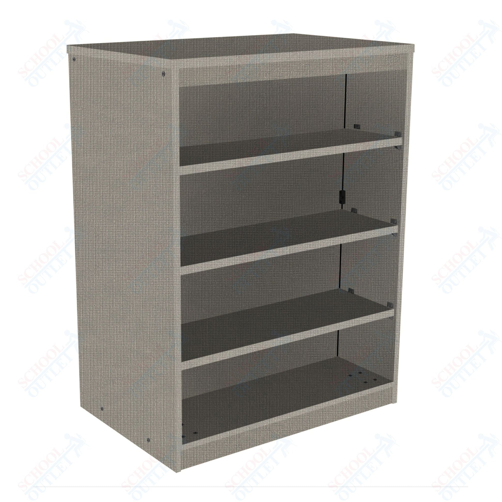 Marco 3500 Series Double Sided 10 Shelf Mobile Bookcase with 6 Adjustable Shelves - 48"H (3510 - 36483) - SchoolOutlet