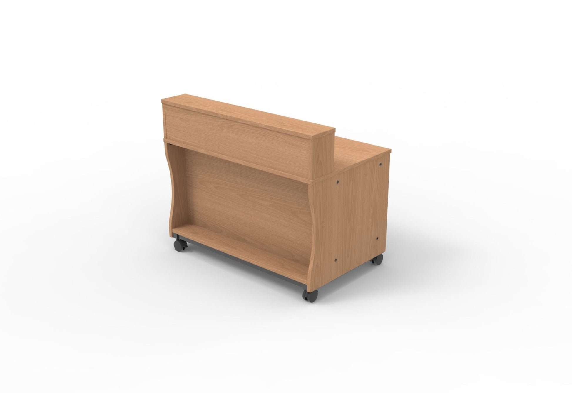 Marco Circulation Desk Storage Station with Hutch 47.6"W x 29.7"D x 40"H (MAR - 371307 - 00 - xx) - SchoolOutlet