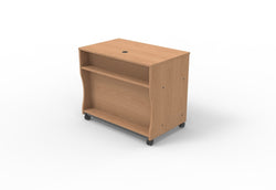 Marco Circulation Desk Storage Station without Hutch 47.6"W x 29.7"D x 30"H (MAR-371308-00-xx)