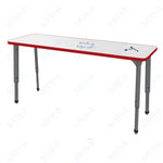Marco Apex Series Rectangle Preschool Collaborative Desk w/ Dry Erase HPL Top 20