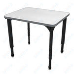 Marco Apex Series Rectangle Preschool Collaborative Desk w/ Dry Erase HPL Top 20