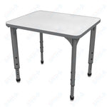 Marco Apex Series Rectangle Preschool Collaborative Desk w/ Dry Erase HPL Top 20