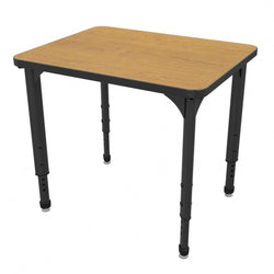 Marco Apex Series Rectangle Collaborative Student Desk 24" x 36" Adjustable Height 21"-30" (38-2224-MA)