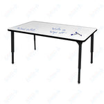 Marco Apex Series Rectangle School Activity Table w/ Dry Erase Top 30