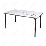 Marco Apex Series Rectangle School Activity Table w/ Dry Erase Top 30