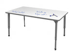Marco Apex Series Rectangle School Activity Table w/ Dry Erase Top 30