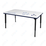 Marco Apex Series Rectangle School Activity Table w/ Dry Erase Top 30