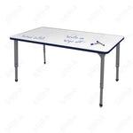 Marco Apex Series Rectangle School Activity Table w/ Dry Erase Top 30