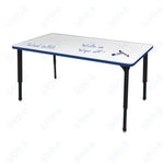 Marco Apex Series Rectangle School Activity Table w/ Dry Erase Top 30