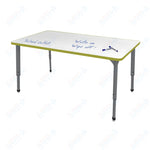 Marco Apex Series Rectangle School Activity Table w/ Dry Erase Top 30