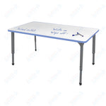 Marco Apex Series Rectangle School Activity Table w/ Dry Erase Top 30