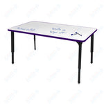 Marco Apex Series Rectangle School Activity Table w/ Dry Erase Top 30