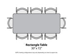 Marco Apex Series Rectangle Preschool Activity Table 30